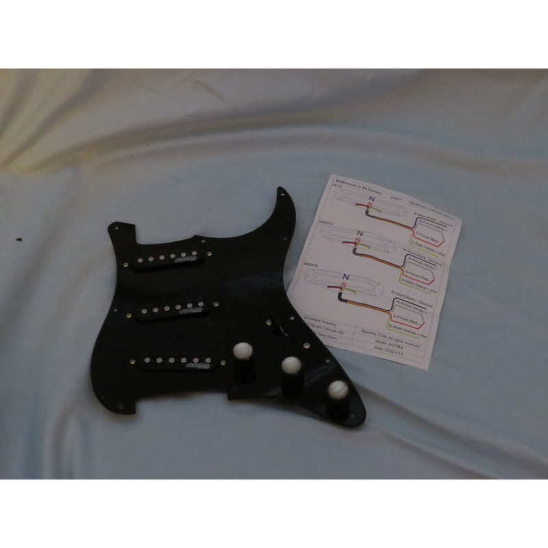 Strat Style Loaded Pickguard